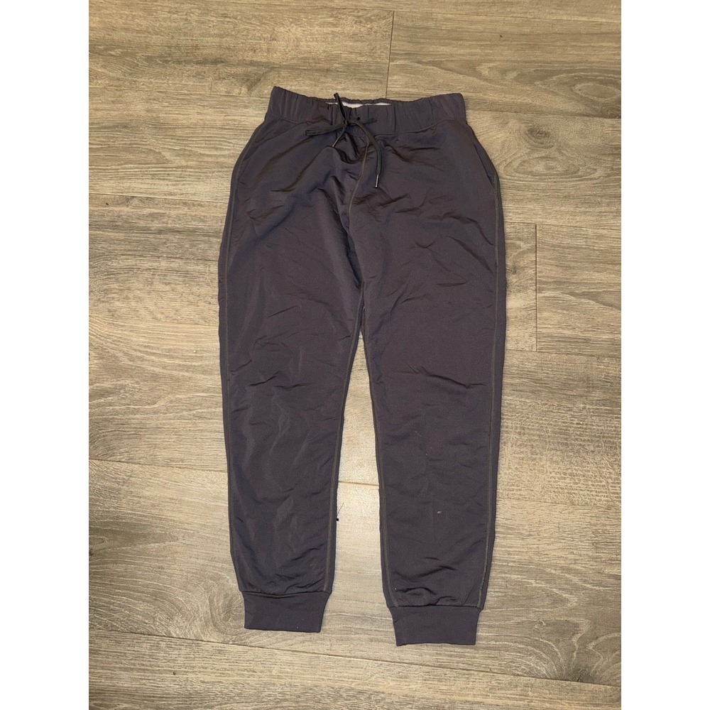 Woolx Merino Wool Blend Joggers Charcoal Gray Elastic Waist Sweatpants Medium